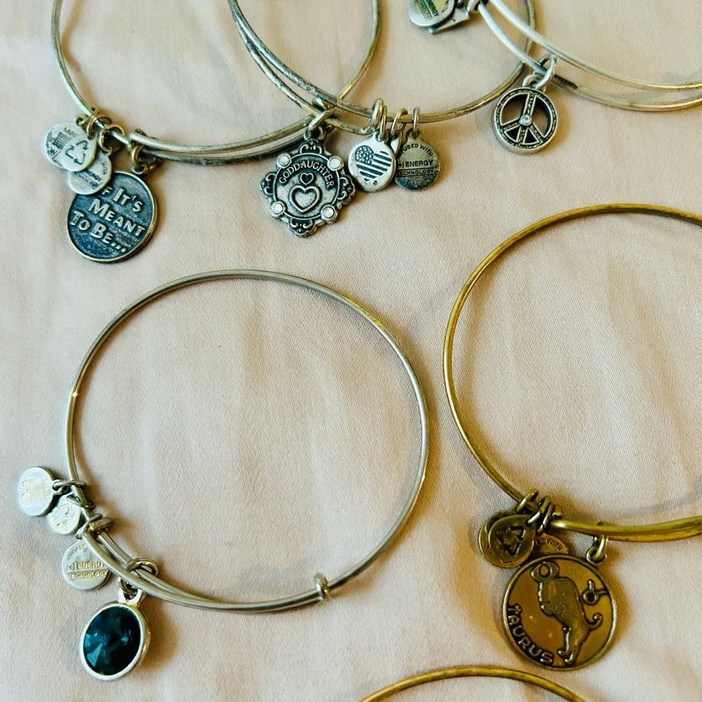12 Alex and Ani Bracelets - Picture 6 of 6